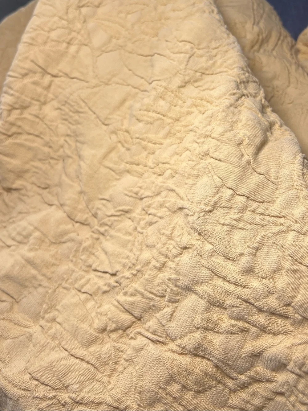 Pottery Barn Mustard Yellow Quilted Duvet Cover